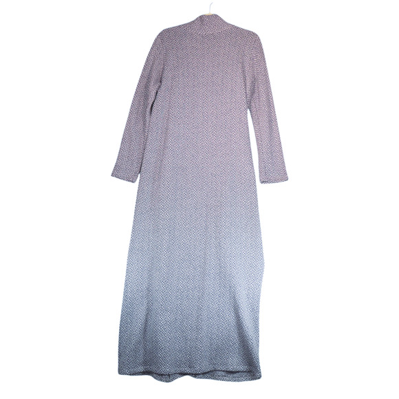 Pretty Young Thing Cardigan Sweater Womens Large Heathered Blue Long Duster Boho - Picture 5 of 12